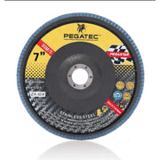 Đĩa mài Pegatec 7&quot; 180x22mm, Đĩa mài nhôm oxit, Đĩa đánh bóng hiệu suất cao cho thép - Daisan Store