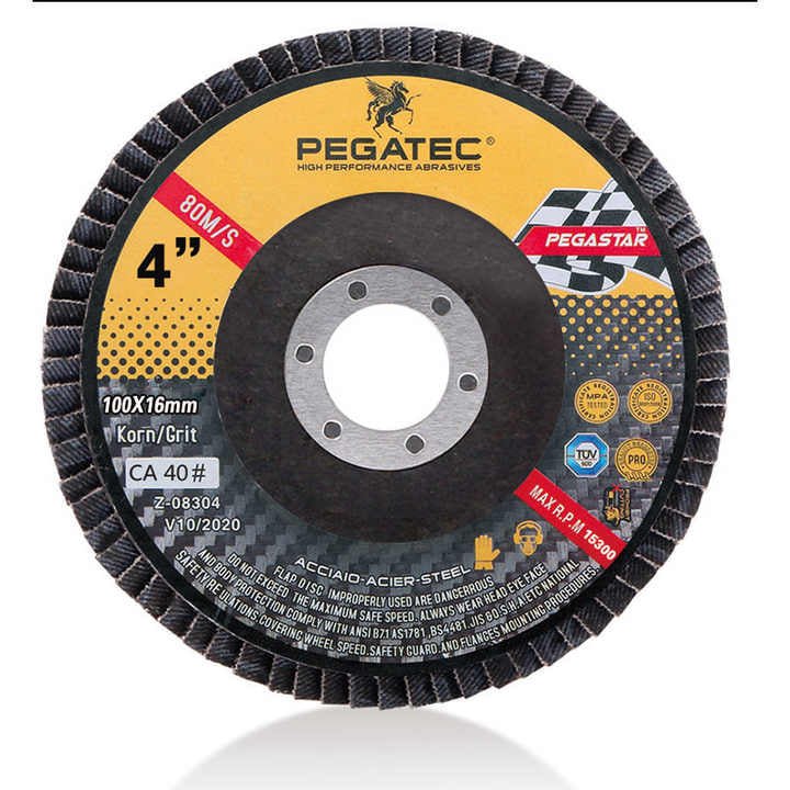 Đĩa nhôm oxit 4&39;&39; 100x16mm dùng cho gia công kim loại, đĩa đánh bóng nhanh - Daisan Store