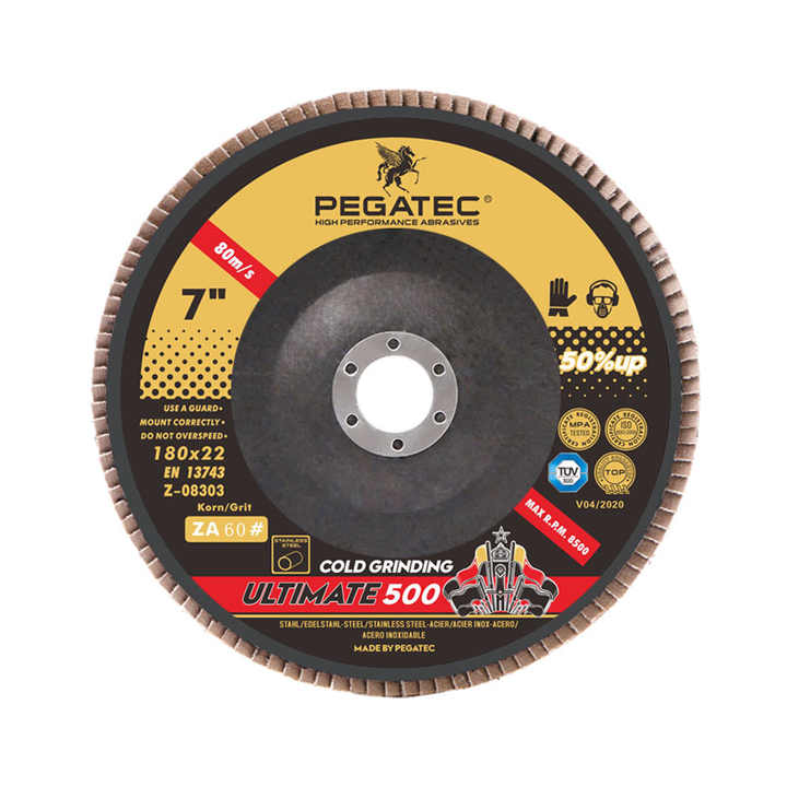 Đĩa Zirconia 7&quot;180*22mm, Đĩa sợi mài kim loại &amp; tự động - Daisan Store