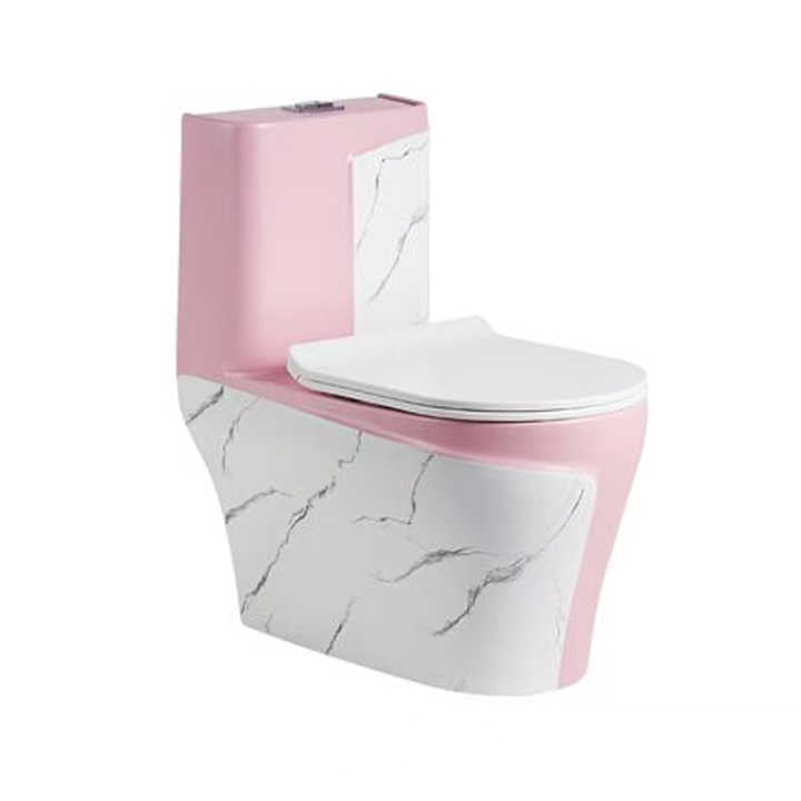 Đồ dùng vệ sinh nhà vệ sinh hình tròn bằng gốm sứ màu bán chạy - Daisan Store