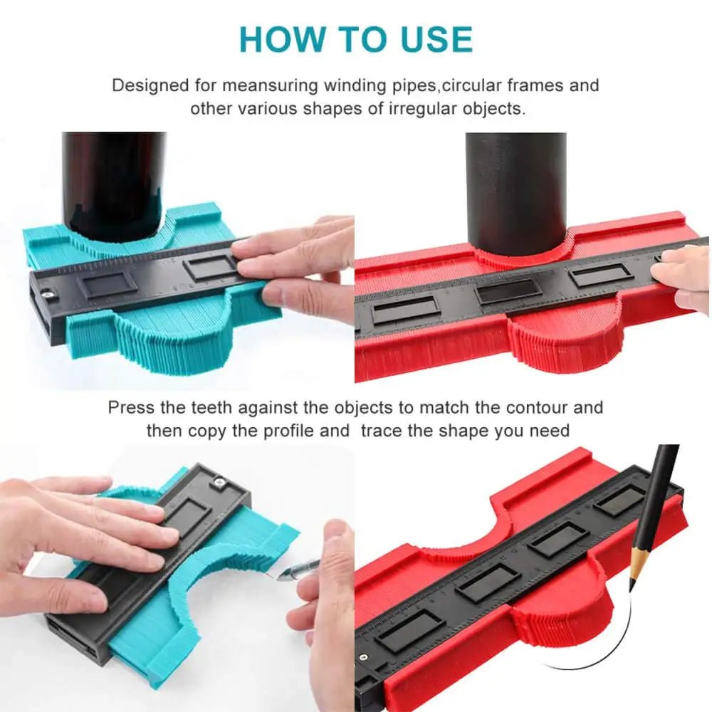Dung Cu Do Dang Contour Gauge Duplicator 5 6 10 20 Inch - Daisan Store
