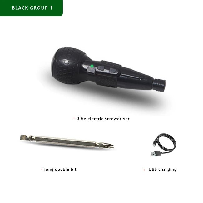 Dung Cu Van Oc Khong Day 3.6V 1800mAh Led Co Den Mini - Daisan Store