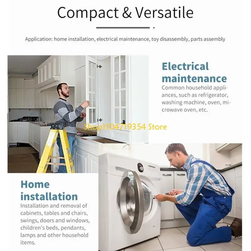 Dụng Cụ Vặn Vít Không Dây CS1902A USB Sạc 3.7V 1.5Nm Đèn - Daisan Store