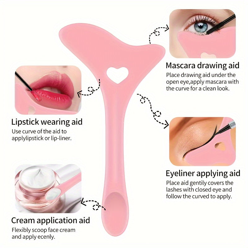 Miếng Che Kẻ Mắt Đa Năng Silicone Dễ Dùng Cho Người Mới