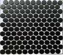 Gạch Mosaic bi tròn đen mờ CB09 – Daisan Store