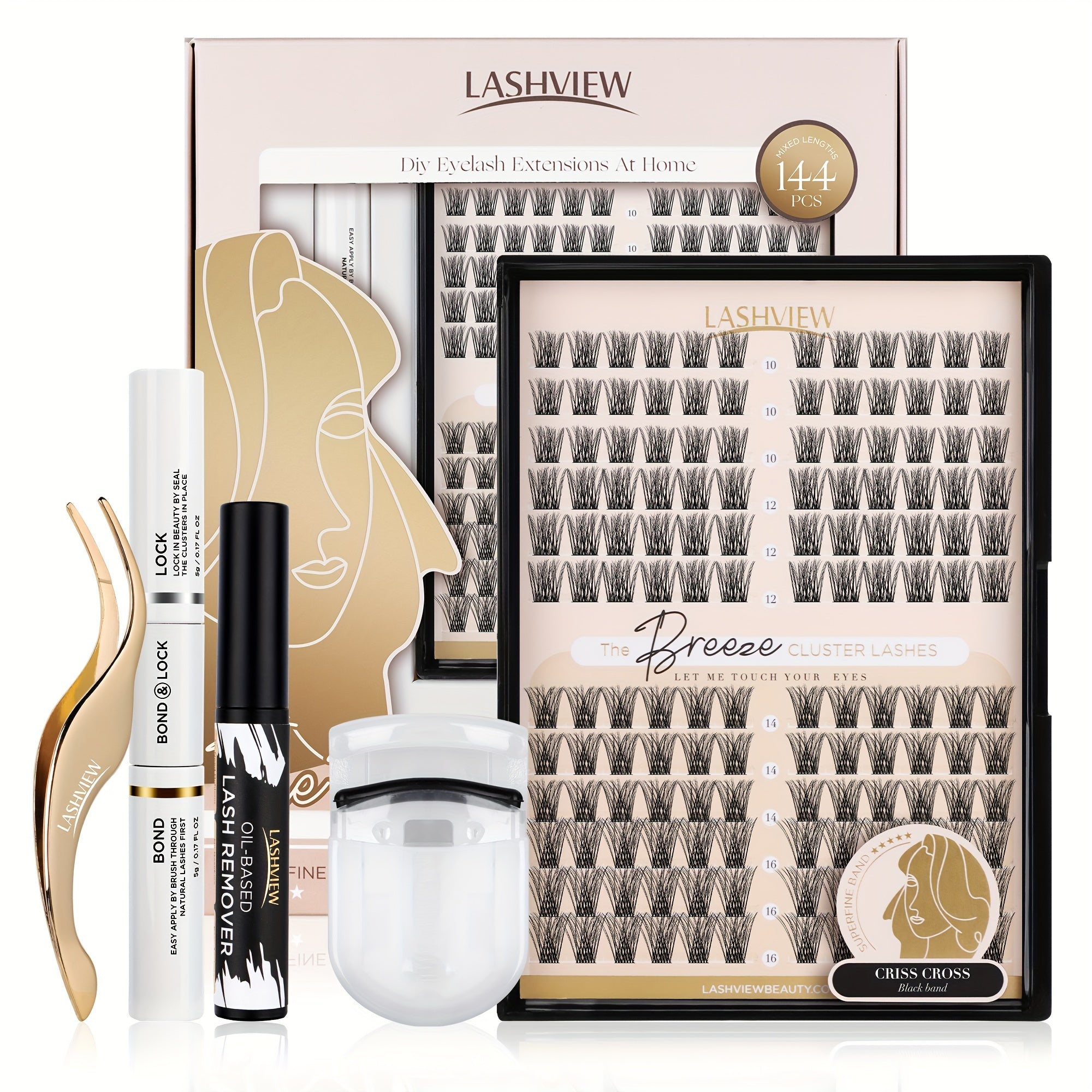 Bộ Mi Nối DIY 144 Miếng, Dụng Cụ Đầy Đủ, Siêu Tốc