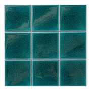 Gạch Mosaic 100x100mm men rạn đôi màu xanh dương MHG 1041