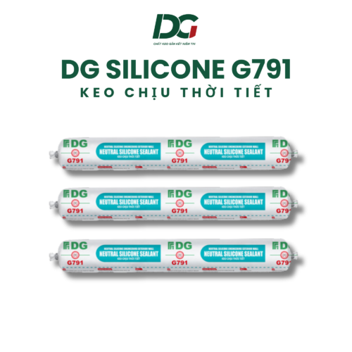 Keo Dán Chịu Thời Tiết DG Silicone G791 Chính Hãng – Daisan Store