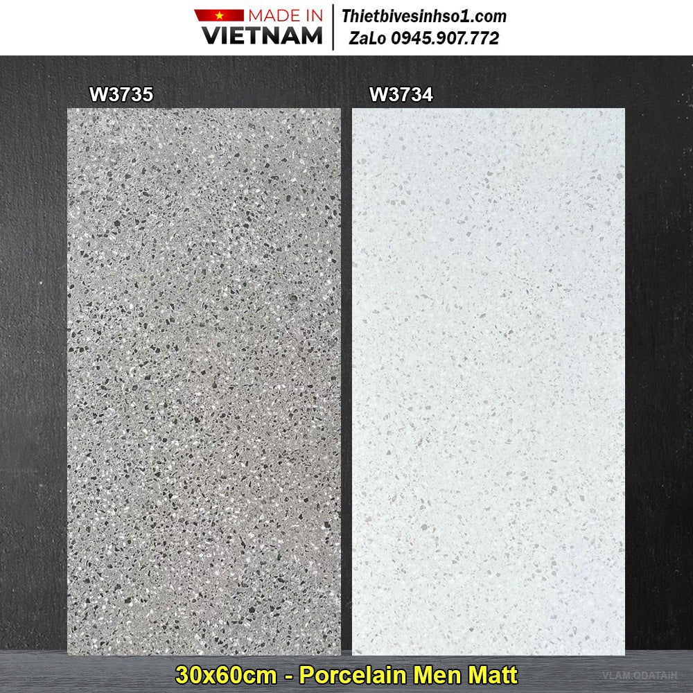 Gạch 30x60 Á Mỹ W3735 - W3734 - Daisan Store