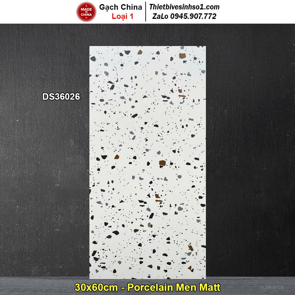 Gạch 30x60 Trung Quốc DS36026 Terrazzo - Daisan Store