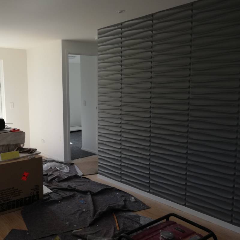 Gạch 3d ốp tường trang trí chống thấm màu vàng - Daisan Store