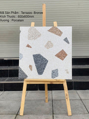 Gạch 600x600 Terrazzo Ấn Độ Bronze - Daisan Store