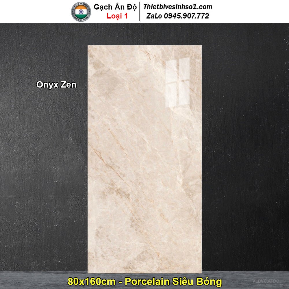 Gạch 80x160 Ấn Độ Onyx Zen - Daisan Store