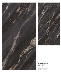 Gạch Ốp Lát Ấn Độ 80×160 Laponia Blue