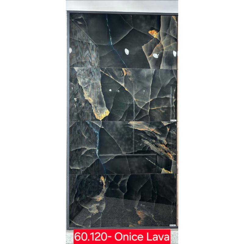 Gạch Ấn Độ KT 600x1200mm Onice Lava - Daisan Store