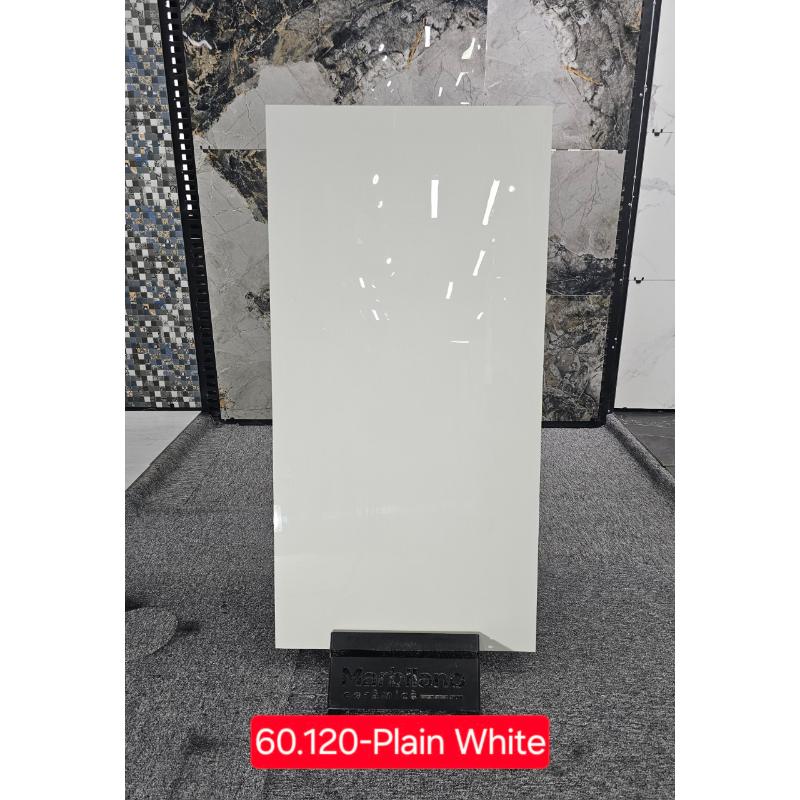 Gạch Ấn Độ KT 600x1200mm Plain White - Daisan Store