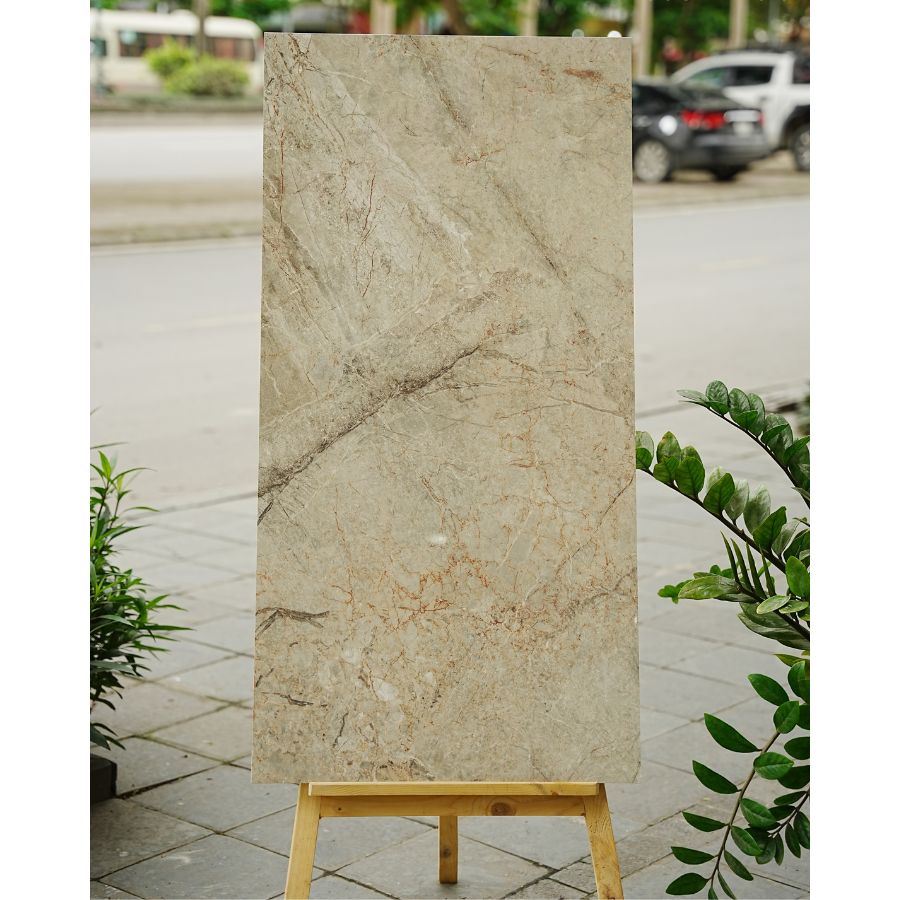 Gạch Ấn Độ KT 600x1200mm Saltash Red - Daisan Store
