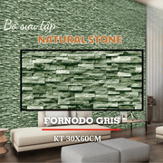 Gạch ấn độ ốp tường nội ngoại thất 300x600mm DS01 - Daisan Store