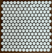 Gạch bi tròn màu trắng mờ KW1005B - Daisan Store