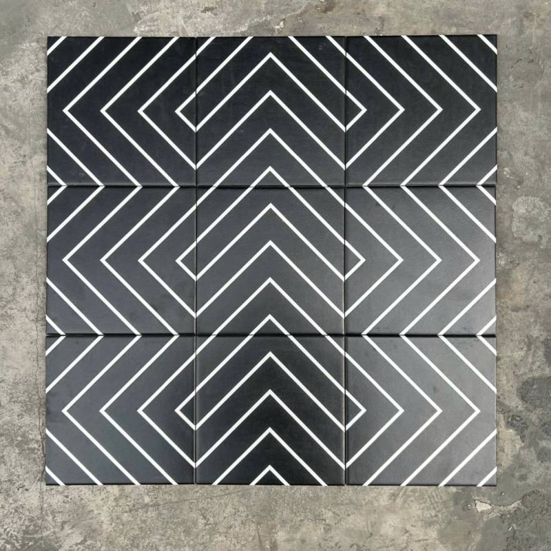 Gạch bông 200x200mm 20117(1m/hộp) (BD vàng) - Daisan Store