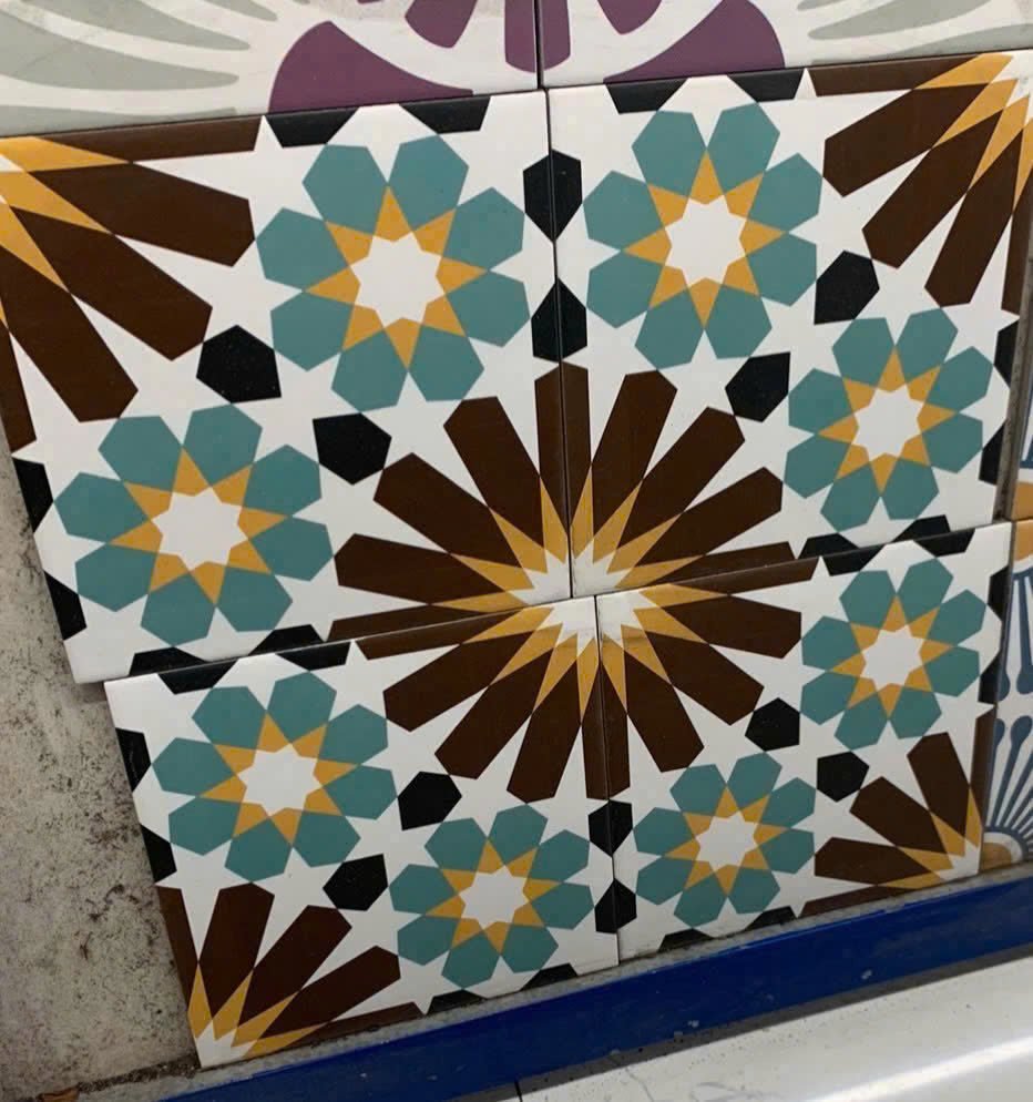 Gạch bông 20x20 mã DS427 - Daisan Store