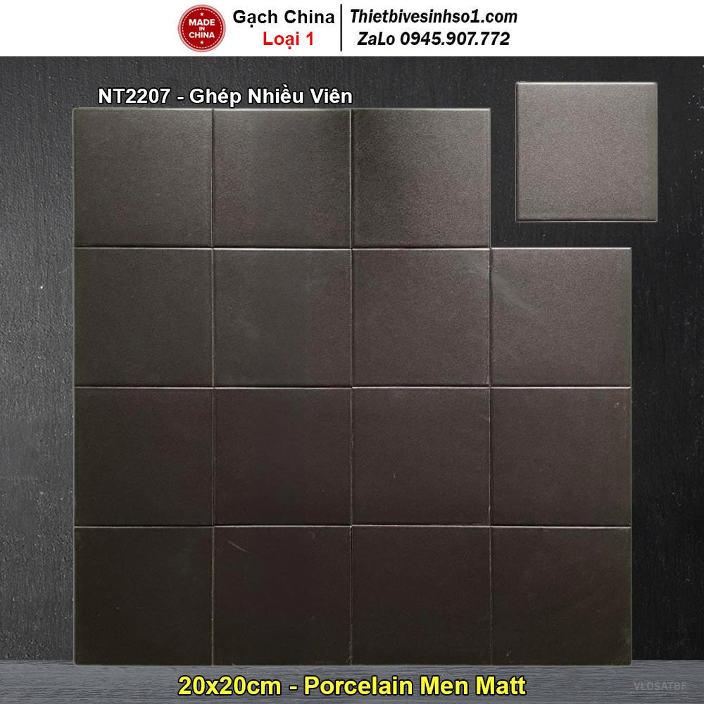 Gạch Bông 20x20 Trung Quốc NT2207 - Daisan Store