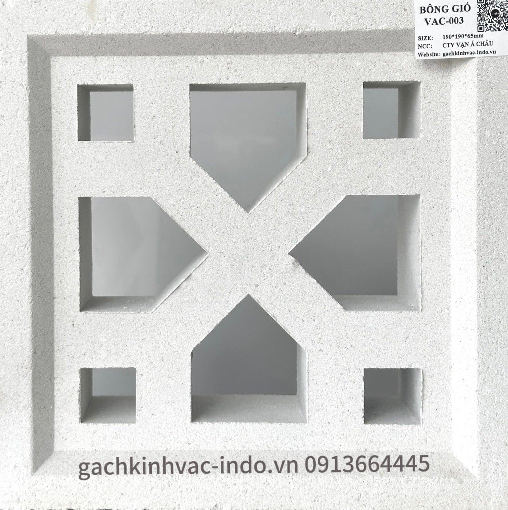 Gạch bông gió VAC - 003 - Daisan Store