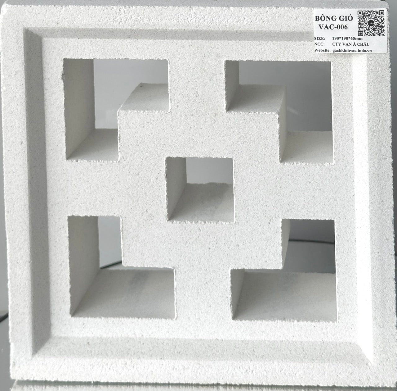 Gạch bông gió VAC - 006 - Daisan Store