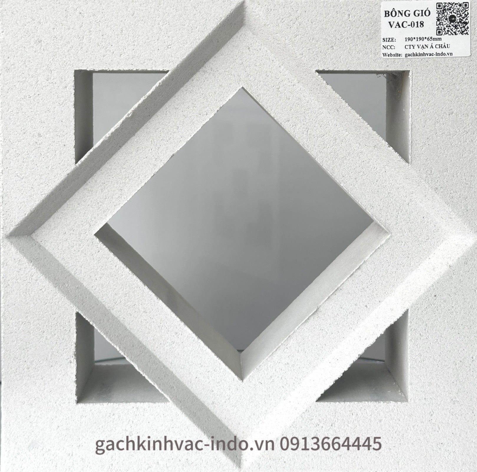 Gạch bông gió VAC - 018 - Daisan Store