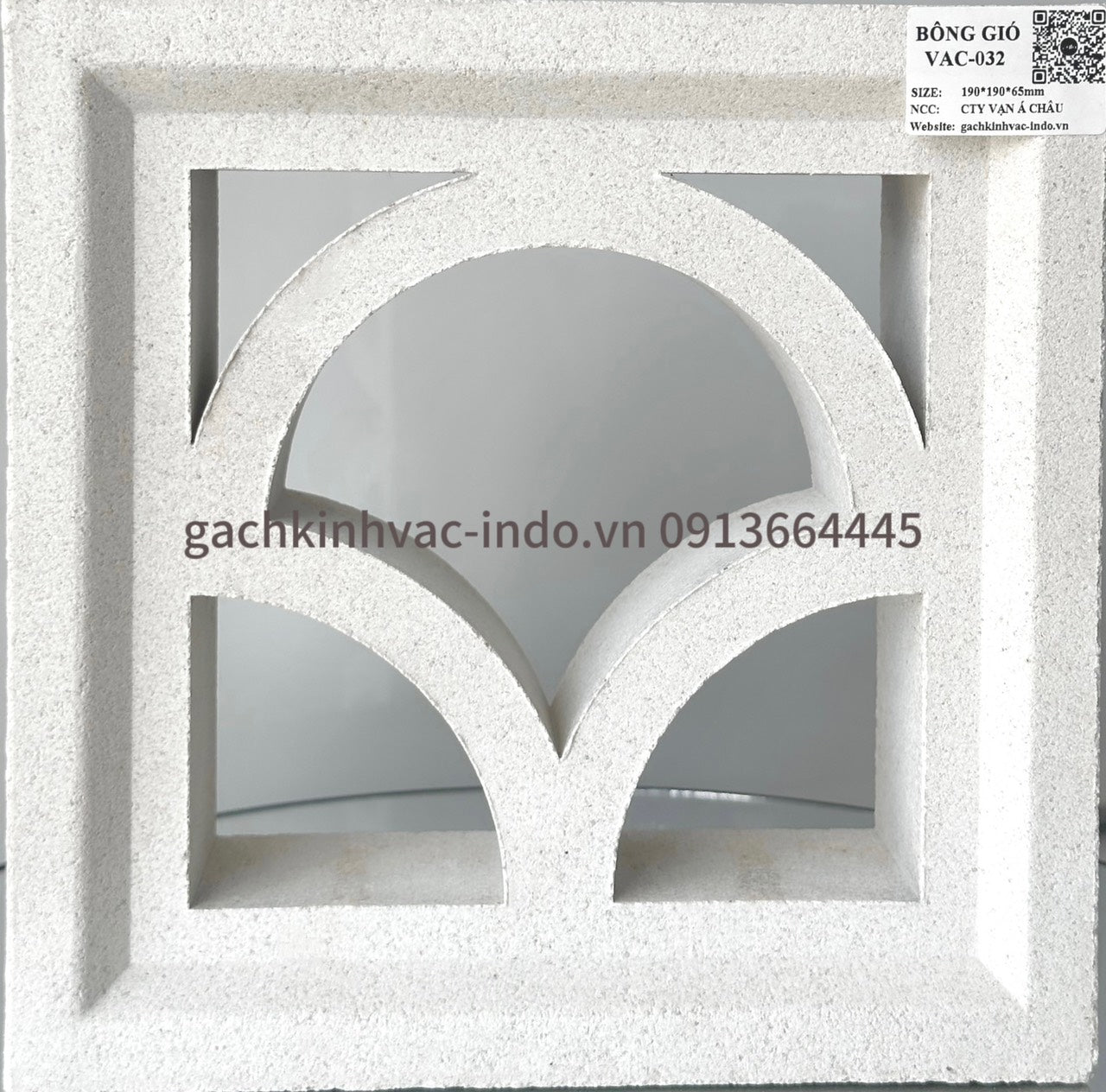 Gạch bông gió VAC - 032 - Daisan Store