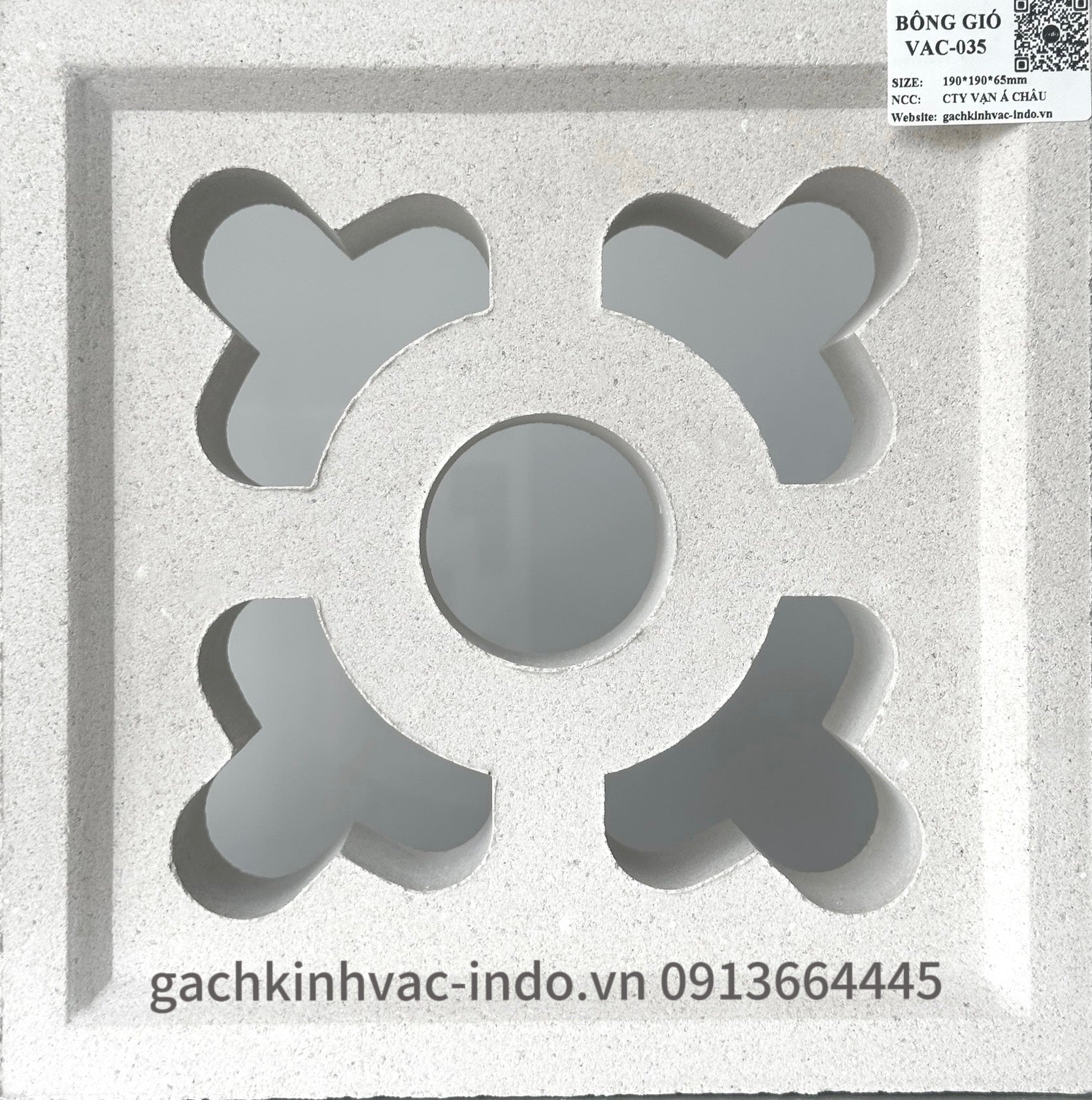 Gạch bông gió VAC - 035 - Daisan Store