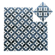 Gạch bông KT 200x200mm (BD trắng) mã DS2901 - Daisan Store