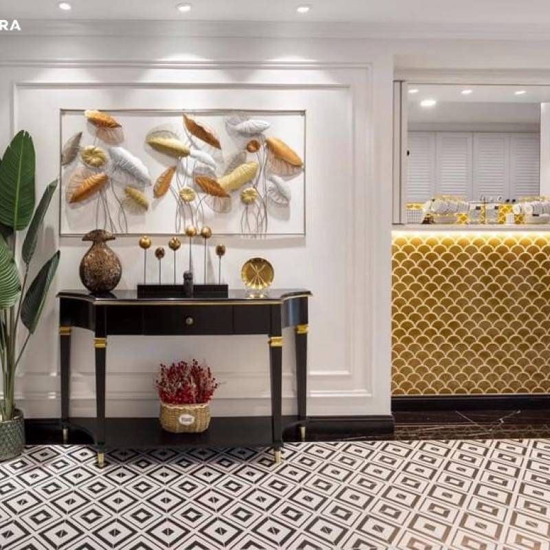 Gạch Bông KT 200x200mm mã F2089 ( BD vàng) - Daisan Store