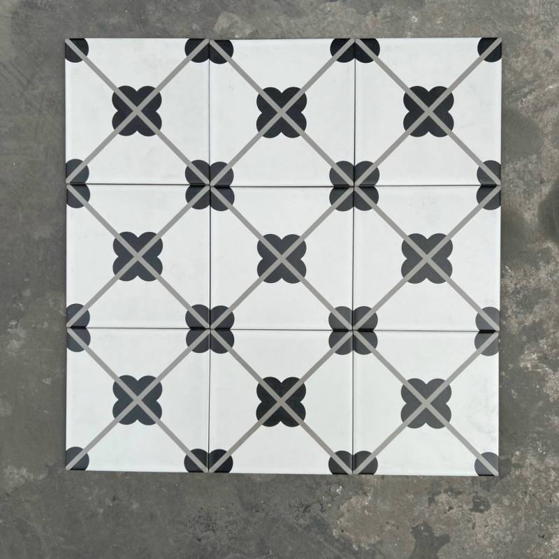 Gạch bông KT 200x200mm mã ND210(BD trắng) - Daisan Store