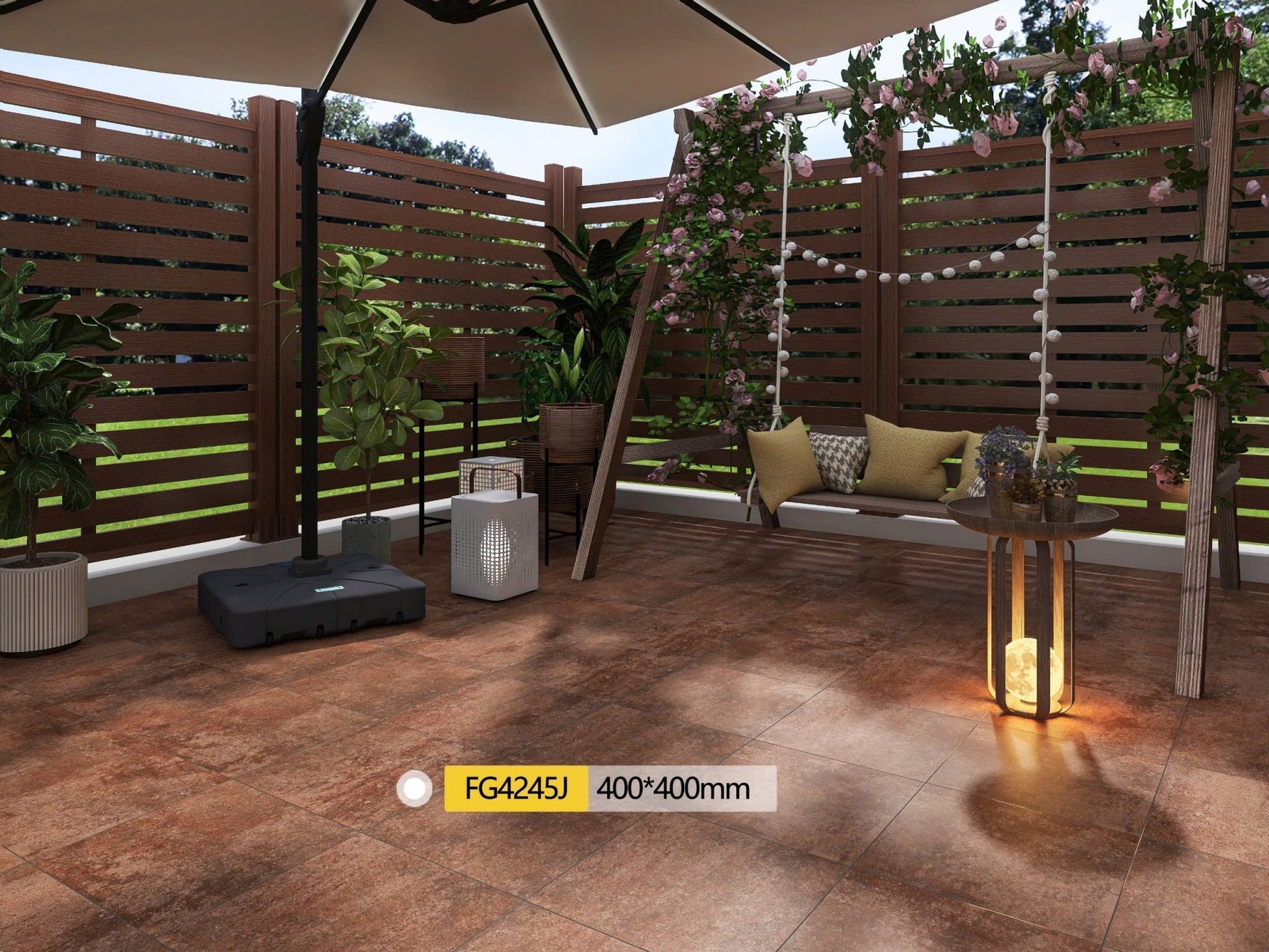 Gạch Bông KT 400x400mm mã FG4245J - Daisan Store