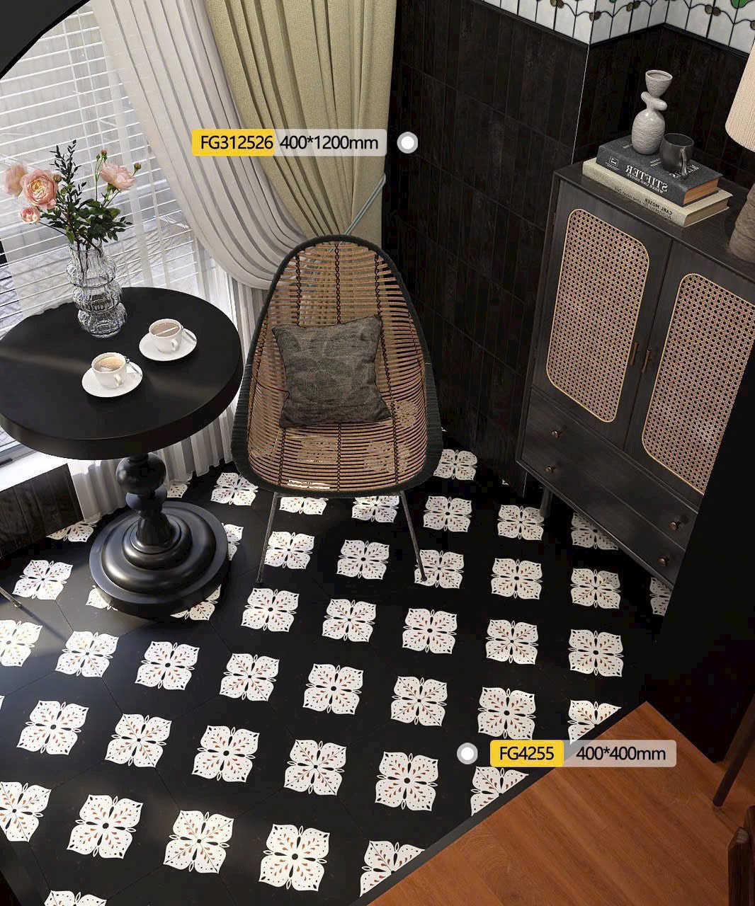 Gạch Bông KT 400x400mm mã FG4255 - Daisan Store