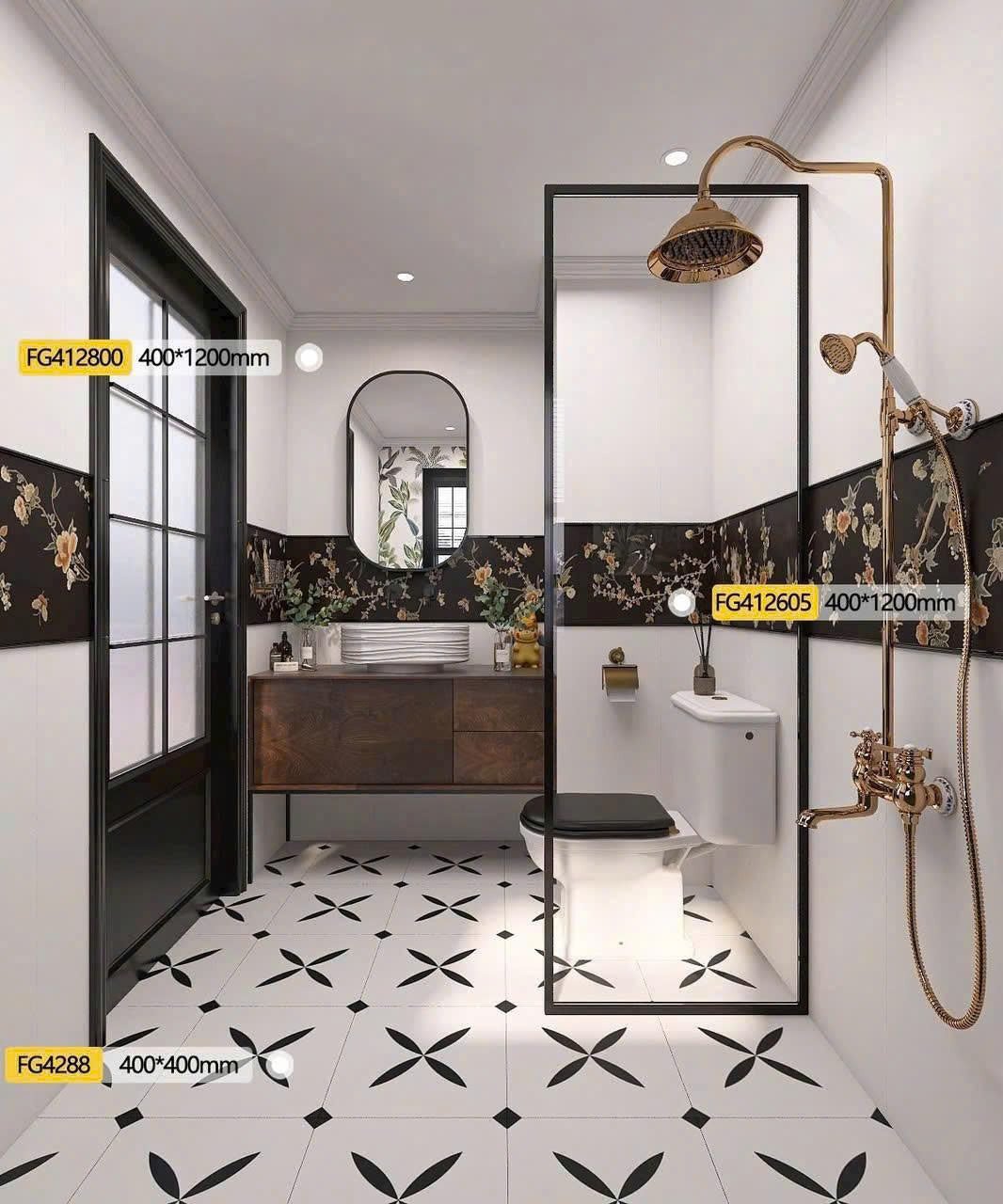 Gạch Bông KT 400x400mm mã MF4045 - Daisan Store