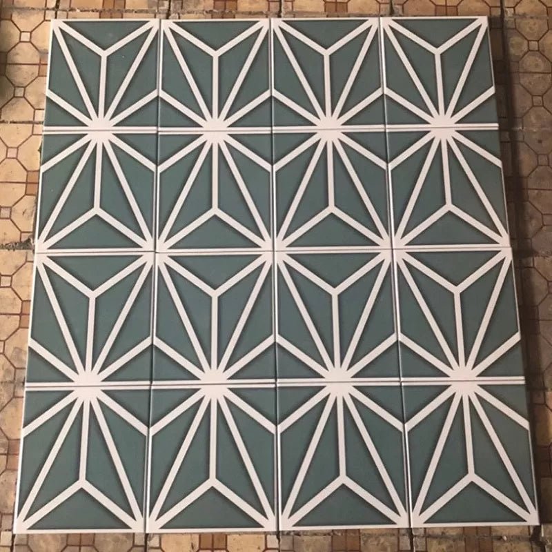 Gạch bông men 200x200mm đơn sắc 20116 - Daisan Store