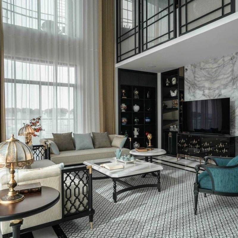 Gạch bông men 200x200mm DS2904 (BD trắng) - Daisan Store