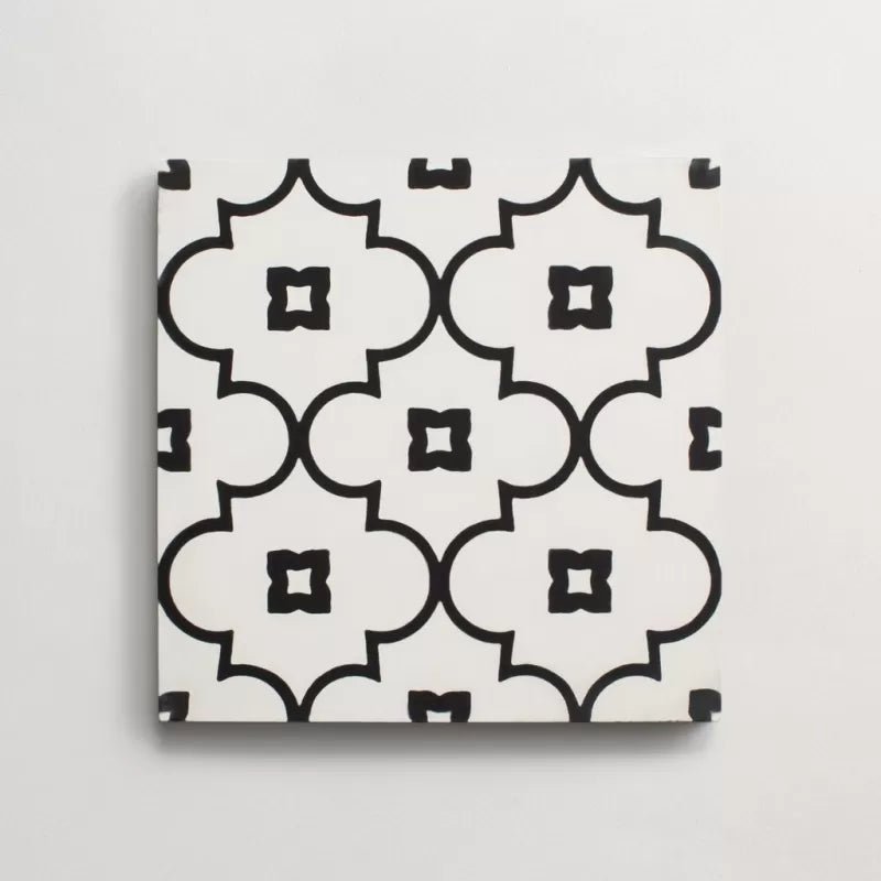 Gạch bông men 200x200mm DS2904 (BD trắng) - Daisan Store