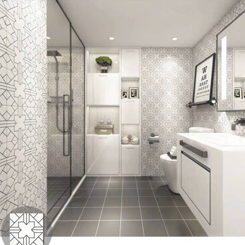 Gạch Bông Nhập Khẩu kt 300x300mm Men Matt Mã DSF30010 - Daisan Store