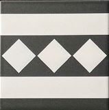 Gạch Bông Trung Quốc, men mờ xương porcelain, KT 200x200, viền KL2025 - A (1 hộp/25 viên/1m2) - Daisan Store