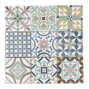 Gạch Bông Trung Quốc, xương porcelain, KT 200x200, DC22 (1 hộp/25 viên/1m2) - Daisan Store