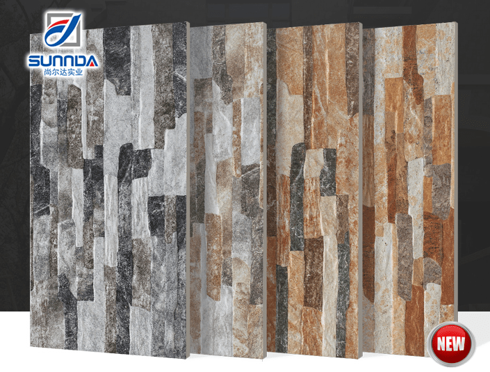 Gạch ceramic ốp tường và lát sàn ngoại thất Sunnda giả đá giá rẻ - Daisan Store