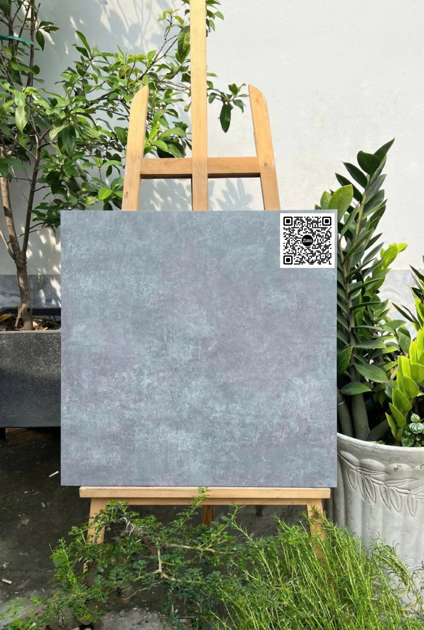 Gạch Đá 60x60 Ốp Lát xám xi măng - Daisan Store