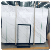 Gạch đá cẩm thạch trắng Presario đánh bóng thiết kế hiện đại, tấm đá cẩm thạch trắng như tuyết cho tường và sàn khách sạn, trang trí nhà giá rẻ - Daisan Store