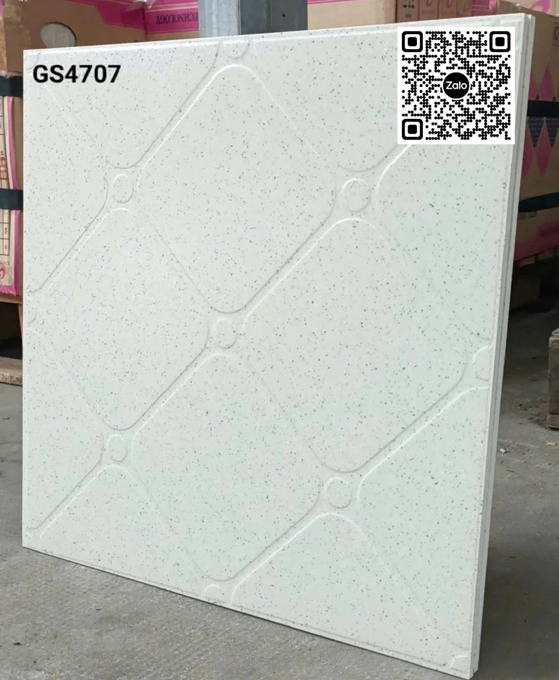 Gạch Đá Mờ 40x40 Ốp Lát Sân Vườn muối tiêu GS4707