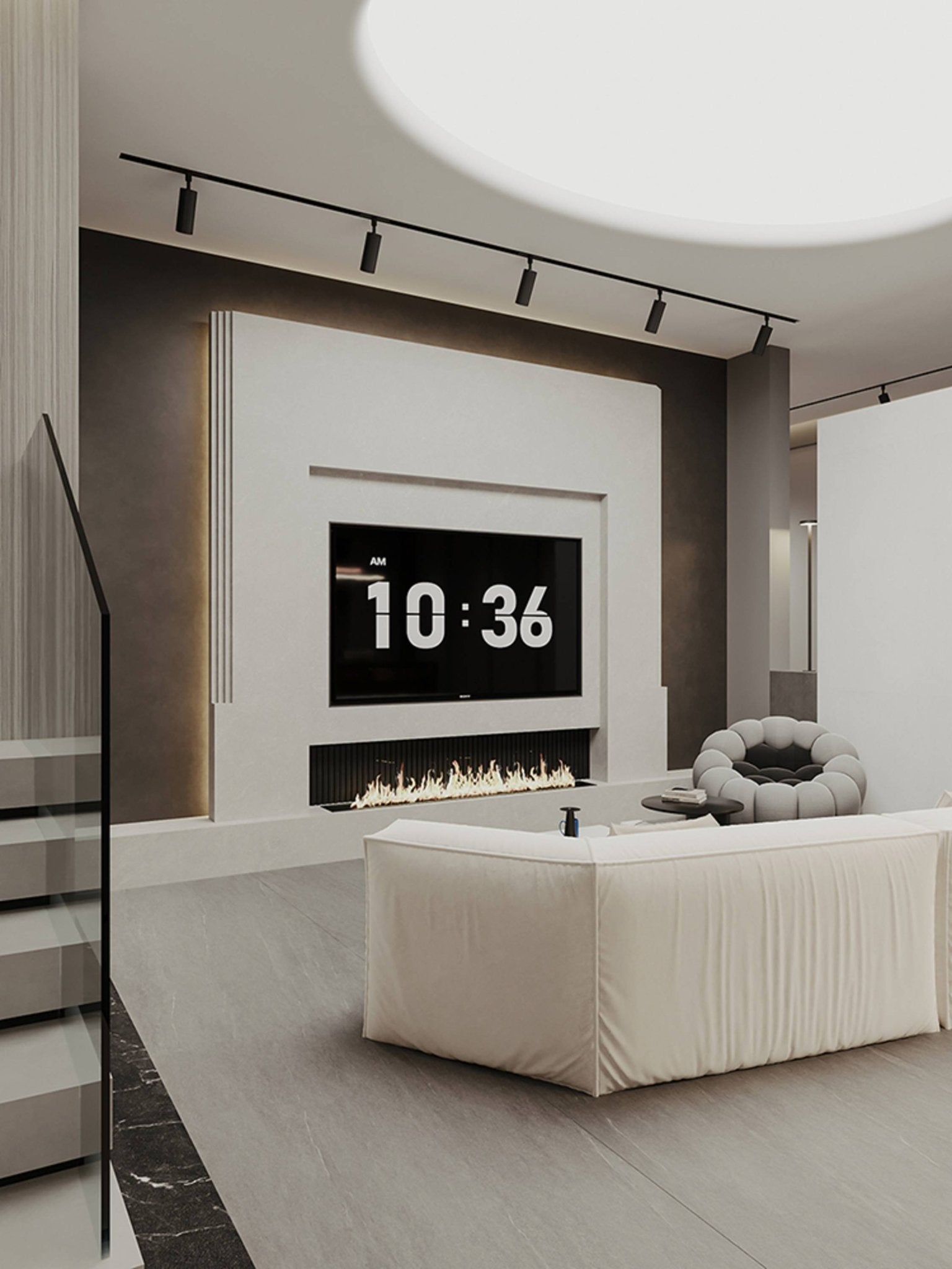 Gạch Đá Nung Kết Gốm Sứ Chất Lượng Cao, Tấm Bóng Vân Đá Cẩm Thạch, Bàn Đá Nung Kết TRẮNG NGỌC TRAI - Daisan Store