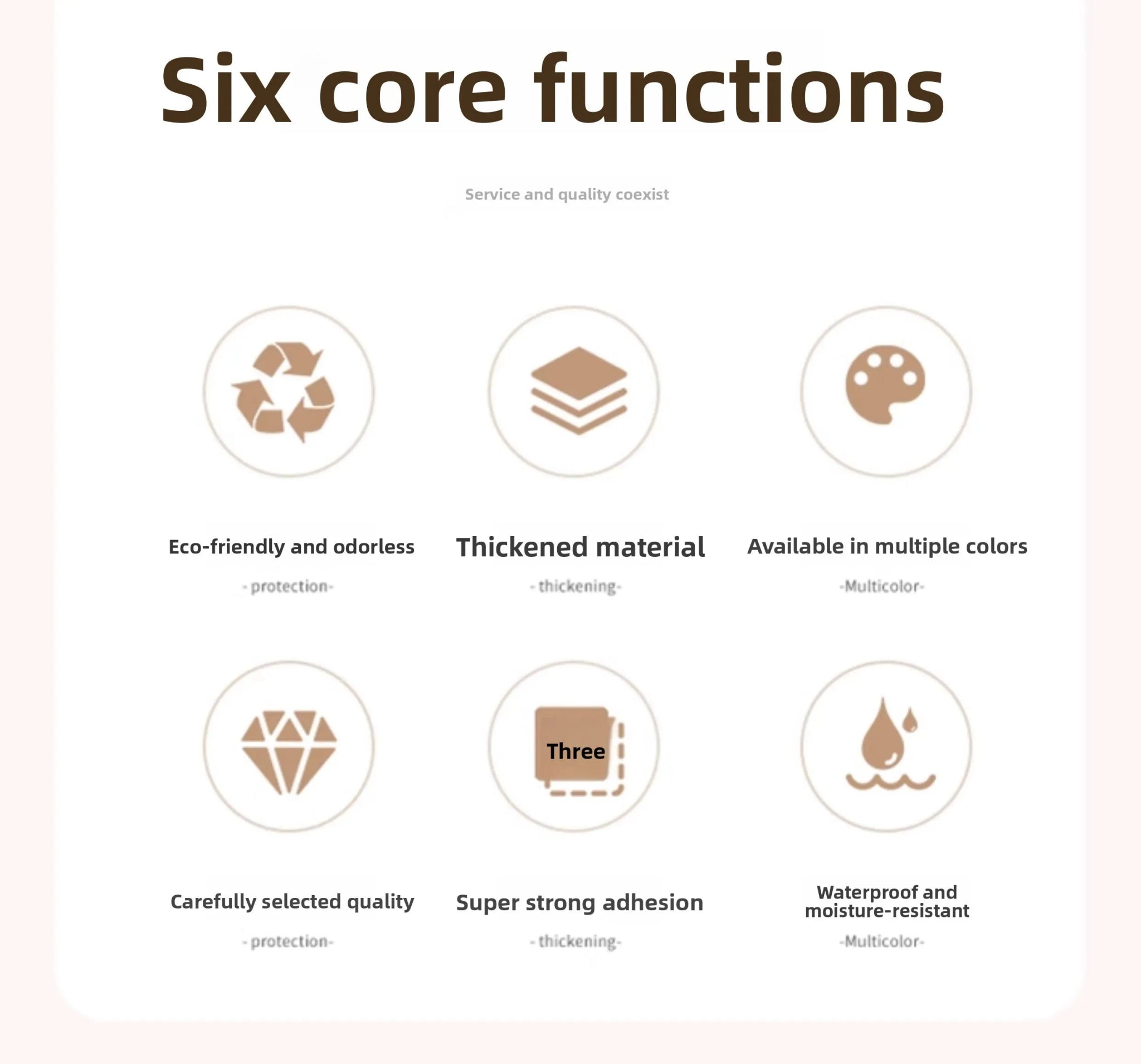 Gạch Dán Bếp Batoom - Chống Trượt & Trang Trí - Daisan Store