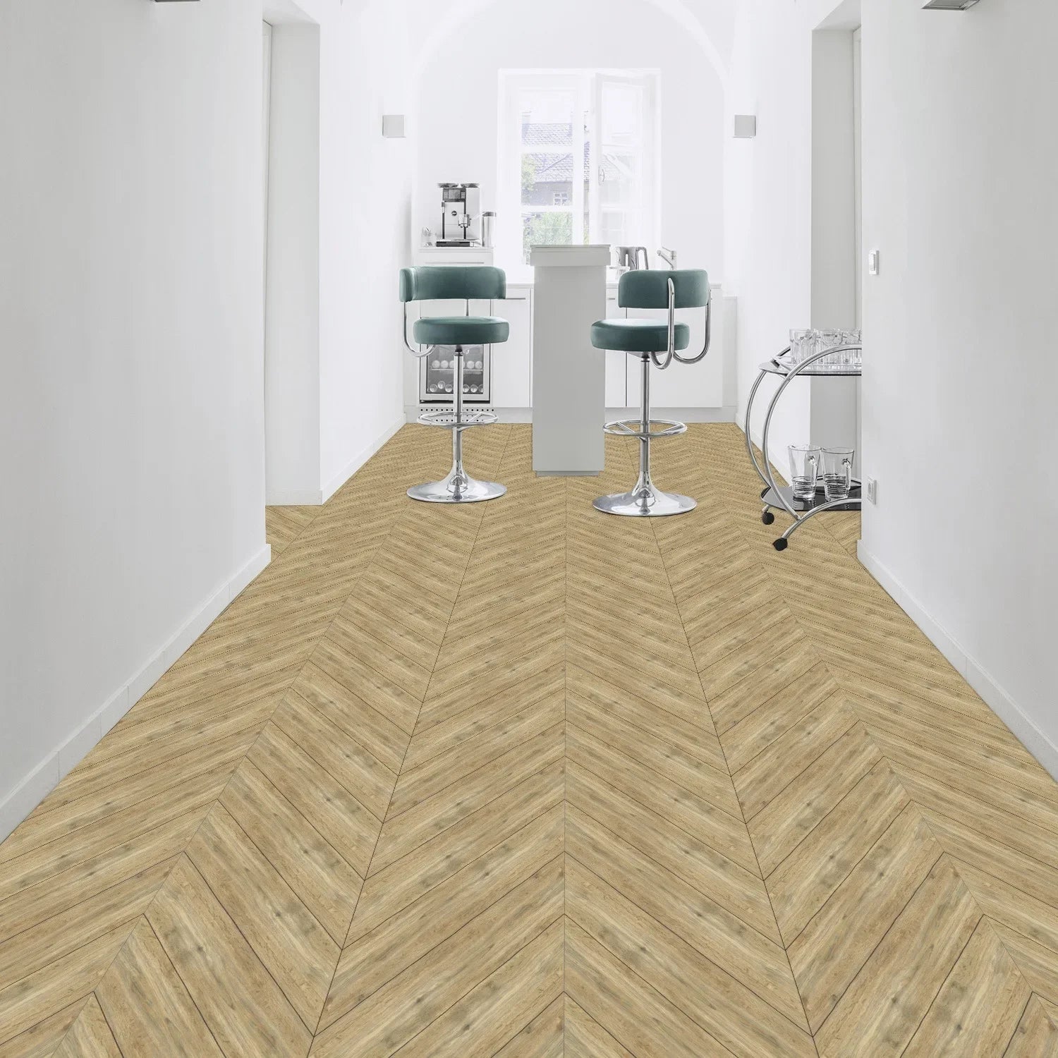 Gạch Dán Sẵn Sàn Tường PVC 6X36 Chống Thấm 1 5 10 15Miếng - Daisan Store